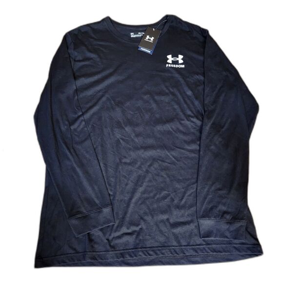 Bundle of 2 Under Armour Men’s XXL Long Sleeve Tees – Black & Green - Picture 2 of 7